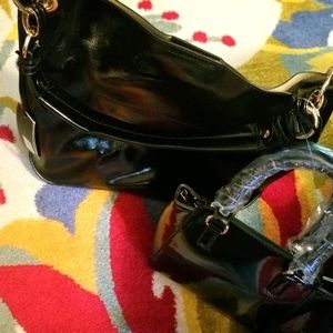 Black La terre fashion bag